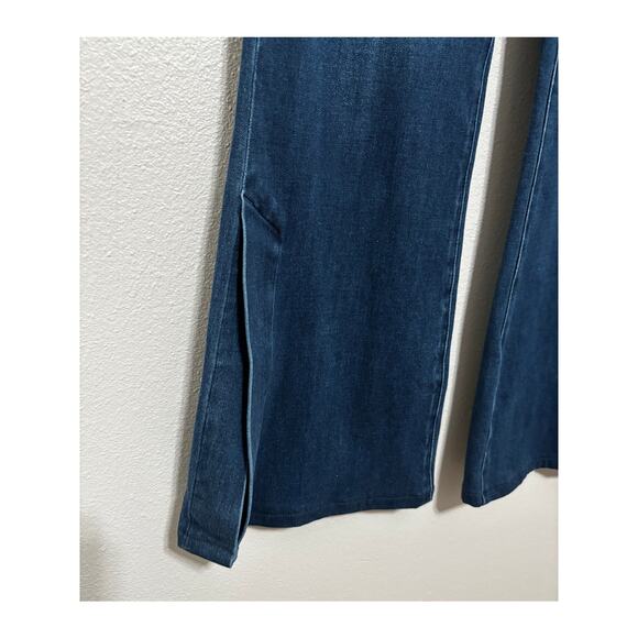 SOFT SURROUNDINGS Elastic Waist Flare Jeans Size XS - Picture 3 of 6